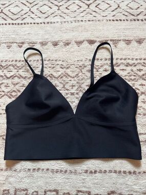 Gilly Hicks Black Longline Bralette